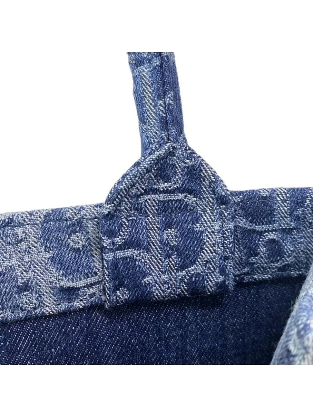 Dior Tote Book Small Blue Dark Navy - Picture 15 of 16